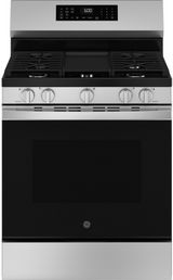 GE® 30'' Stainless Steel Freestanding Gas Range