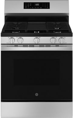GE® 30'' Stainless Steel Freestanding Gas Range