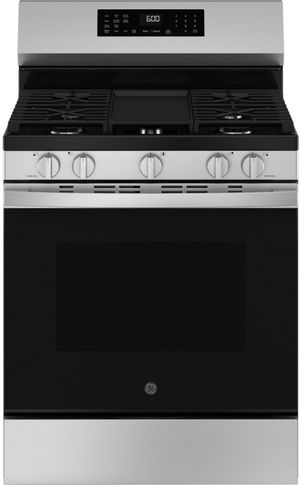 GE® 30'' Stainless Steel Freestanding Gas Range