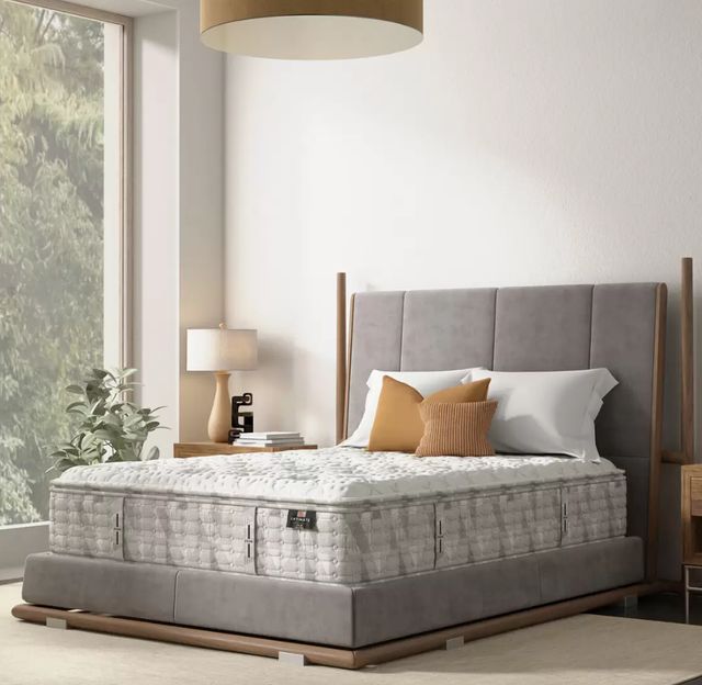 King Koil® Intimate Alton 15.25" Wrapped Coil Plush Tight Top Full Mattress-1