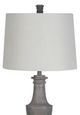 Lamps Per Se Brushed Gray Floor Lamp-1