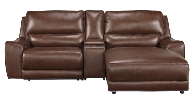 Signature Design by Ashley® Silverbrooke 3-Piece Canyon Right-Arm Facing Power Reclining Sectional and Chaise-0