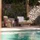 TOV Furniture Eclipse Travertine Indoor/Outdoor Side Table-1