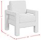 Elements International Zoey Balina Light Gray Chair-2