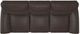 La-Z-Boy® Reese La-Z Time® Leather Dark Brown Full Reclining Sofa-1