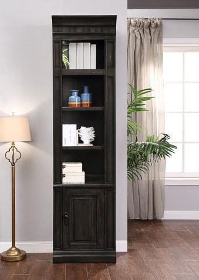 Parker House® Washington Heights Washed Charcoal 22" Open Top Bookcase-2