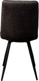 Corcoran Importation Zen 2-Piece Charcoal Suede Chairs Set-4