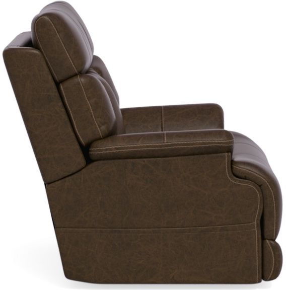 Flexsteel® Clive Brown Power Lift Recliner-3