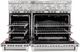 American Range Cuisine Iconica 48" Stainless Steel Pro Style Dual Fuel Range-1