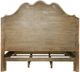 Pulaski™ Weston Hills Flax Seed Queen Upholstered Panel Bed-4