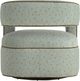 Craftmaster® Customizable CM Leather Wilder Swivel Chair-3