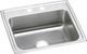 Elkay Celebrity® Brushed Satin 25" x 22" x 7-1/2" 2-Hole Single Bowl Drop-In Sink-0