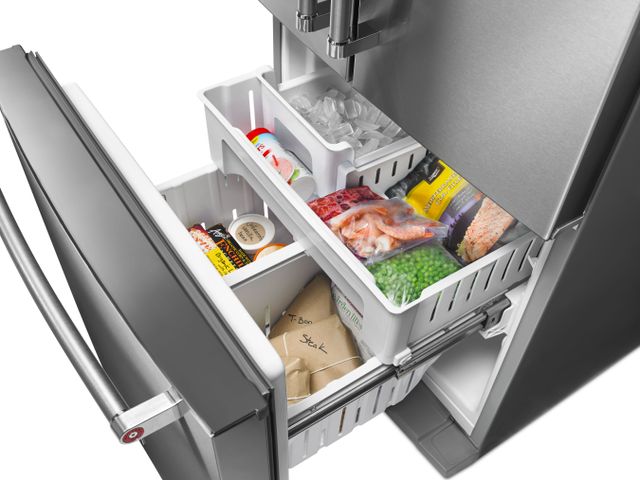 KitchenAid® 31 in. 19.68 Cu. Ft. Stainless Steel French Door Refrigerator-4