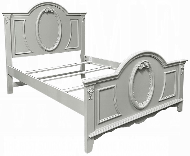 ACME Furniture Flora Gray Youth Twin Panel Bed | LFD Home