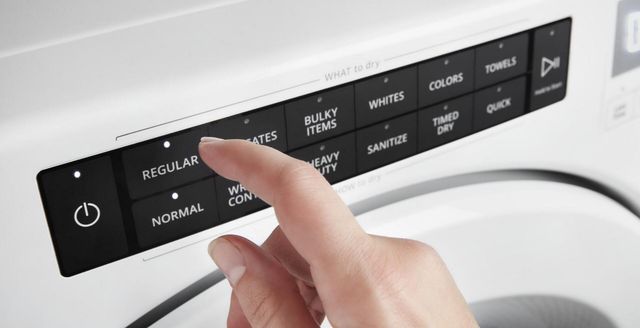 Whirlpool® 7.4 Cu. Ft. White Front Load Ventless Electric Dryer-2