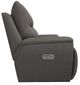 La-Z-Boy® Palmer Pewter Power Reclining Chair and a Half with Headrest-3