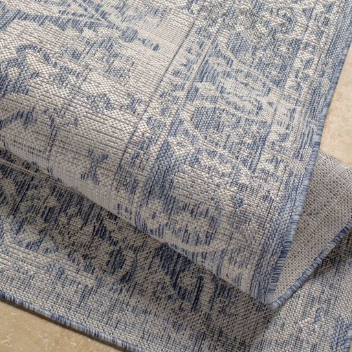 Surya Tuareg Blue/Off-White 8'x10' Area Rug-2