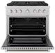 ZLINE 36" Stainless Steel Pro Style Gas Range-1