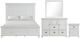 New Classic® Home Furnishings Jamestown 4-Piece White Queen Panel Bedroom Set-0