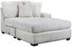 Delta Furniture Manufacturing Libby Light Gray Right-Arm Facing Chaise-0