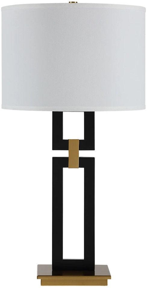 Renwil® Everren Lila Matte Black Table Lamp-2