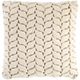 Surya Alana Cream 20"x20" Toss Pillow with Down Insert-0