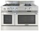 Capital Cooking™ Classic Chef 48" Stainless Steel Open Burner Pro Style Gas Range with Power Wok-0