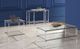 Mazin Furniture Lyrica Clear Glass Sofa Table-2