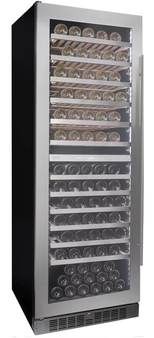 Silhouette® Professional™ Saxony 1 24" 4 Cu. Ft. Stainless Steel Frame Wine Cooler-2
