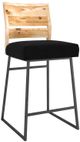 Canadel® Loft Natural Washed Upholstered Fixed Stool-0
