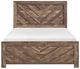 Homelegance® Corbin Brown Queen Panel Bed-2