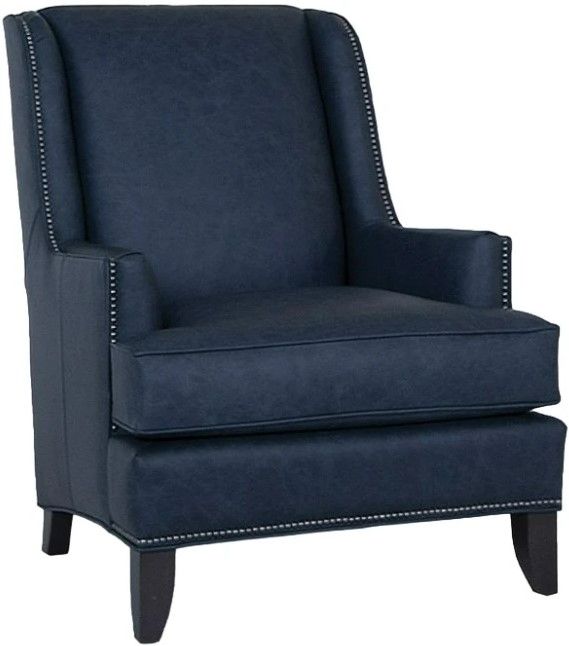 Smith Brothers Customizable 530 Leather Chair-0