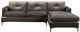 Mazin Furniture Hamilton Charcoal Gray 2-Piece Right-Arm Facing Sofa Sectional and Chaise-0