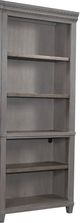 aspenhome® Caraway Aged Slate Open Bookcase-0