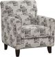 Fusion Furniture Wowza Yorkshire Slate Accent Chair-0