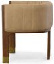 VIG Furniture Modrest Elati Tan Vegan Leather Dining Chair-2