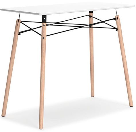 Signature Design by Ashley® Jaspeni White/Natural Office Desk-2