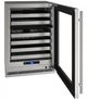 U-Line® 5.1 Cu. Ft. Stainless Steel Wine Cooler-1