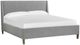 Magnussen Home® Lindon Suave Blanco White Upholstered King Island Bed-0