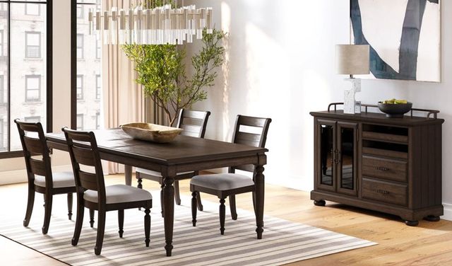 Bernards Bellamy Lane Brown Dining Table with Leaf-3