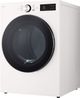 LG 7.4 Cu. Ft. Alpine White Smart Front Load Gas Dryer with TurboSteam®, AI Sensing and Hybrid Electronic Controls-3