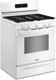 Whirlpool® 30" White Freestanding Gas Range with Air Cooking Technology and Steam Clean-4