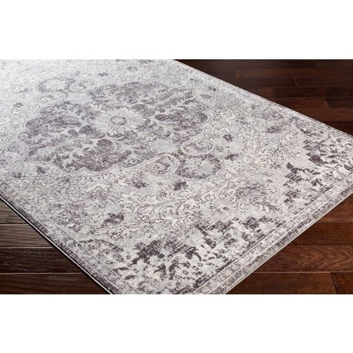 Surya Wanderlust Gray Charcoal 5'x7' Area Rug-1