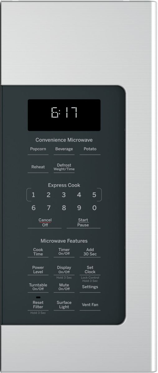 GE® Series 1.7 Cu. Ft. Stainless Steel Over The Range Microwave-1