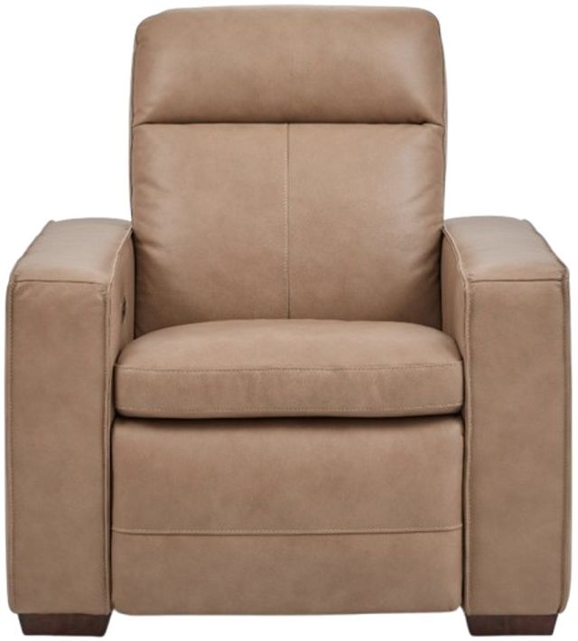 Flexsteel® Dutch Desert Tan Power Recliner with Power Headrest and Lumbar-4