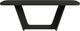 Elements International Ridgemont Black Rectangular Dining Table-3