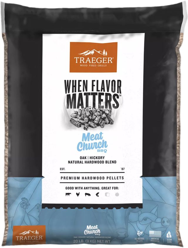 Traeger® 20 lb. Meat Church Blend Wood Pellets-0