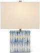 Currey & Company Nadene Blue/White/Brushed Brass Table Lamp-2