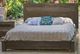 International Furniture Direct Loft Brown 4-Piece Brown Hand-Painted Queen Bedroom Set-1