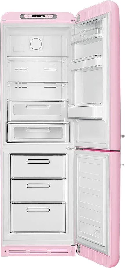 Smeg 50's Retro Style Aesthetic 11.7 Cu. Ft. Pink Bottom Freezer Refrigerator-1